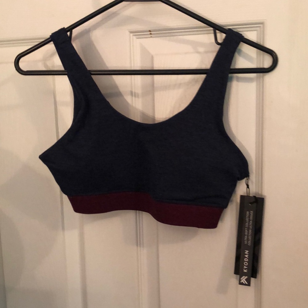 Navy and Maroon Sports Bra!